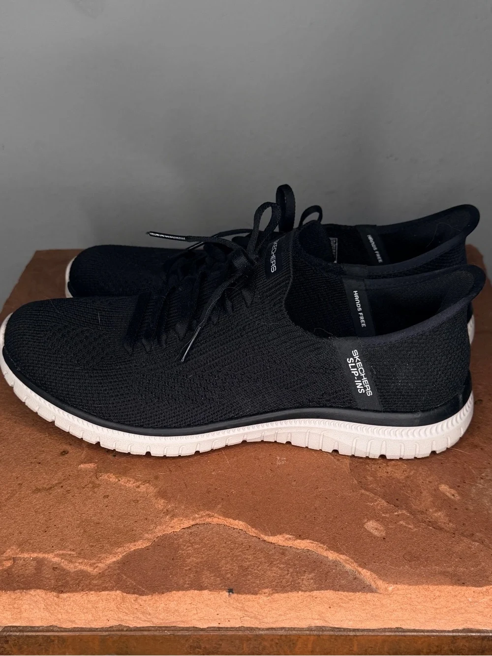Skechers Black Slip-Ins Athletic Shoes
